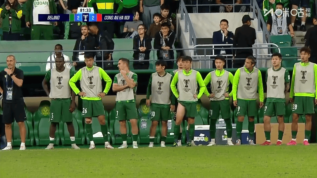 牛!“全华班”北京国安逼平8外援河内,球迷:越南冠军不过如此